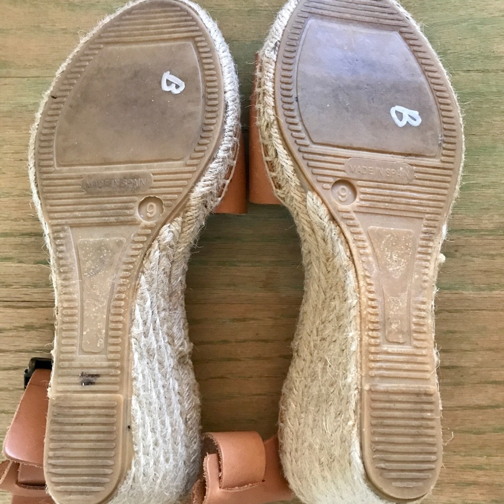 PICON Espadrille Wedge Sandal Size 9 - Picture 4 of 7